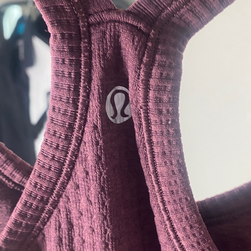 lululemon athletica Racerback Tank Top - Plum - Picture 2 of 8